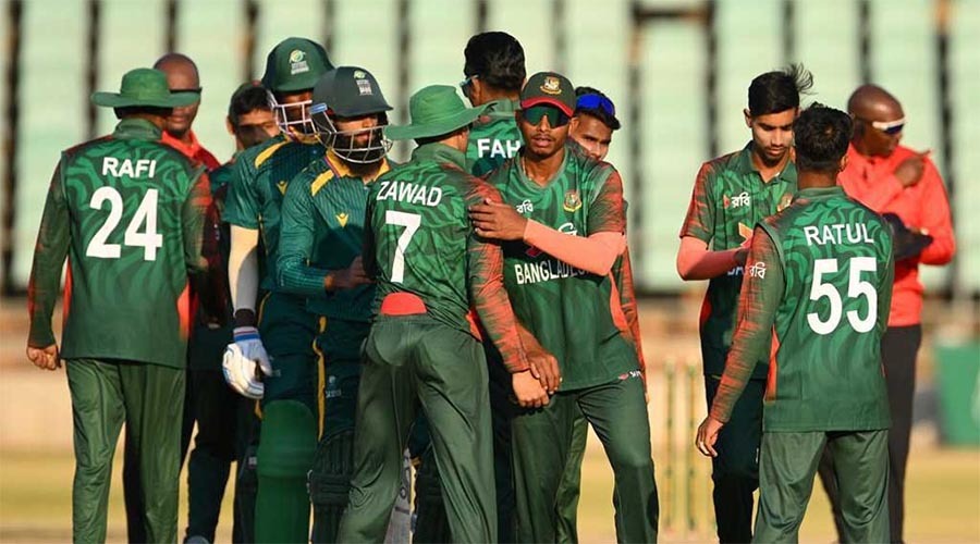 রিজানের ঝলকে হারারেতে যুবাদের শিরোপা উৎসব