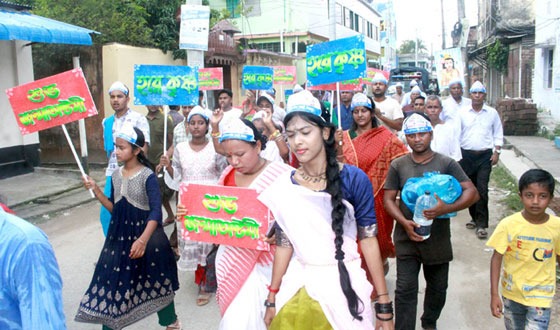 ফুলবাড়ীতে বিভিন্ন কর্মসূচির মধ্য দিয়ে শ্রীকৃষ্ণের জন্মাষ্টমী পালন