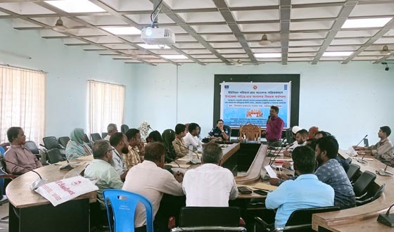 হাটহাজারীতে উপজেলা পর্যায়ে গ্রাম আদালত বিষয়ক কর্মশালা