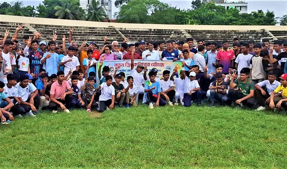 টাঙ্গাইলে নতুন ক্রিকেটারের খোঁজে উন্মুক্ত অনুশীলনের উদ্বোধন