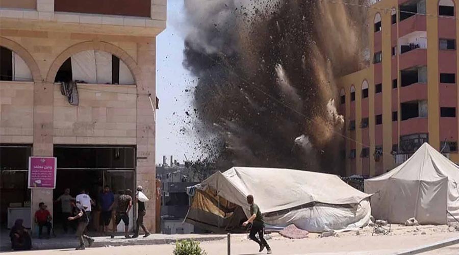 গাজা দখলে ইসরায়েলের সামরিক অভিযান শুরু, নিহত ৮১