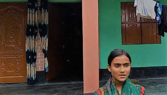 রাণীশংকৈলে জাতীয় দলের নারী ফুটবলারের বাড়িতে চুরি