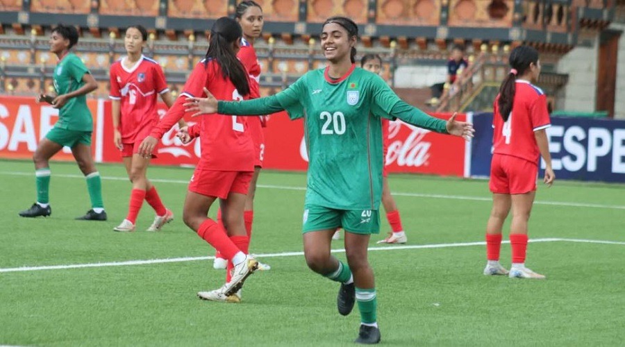 নেপালের বিপক্ষে সহজ জয় পেলো নারীরা