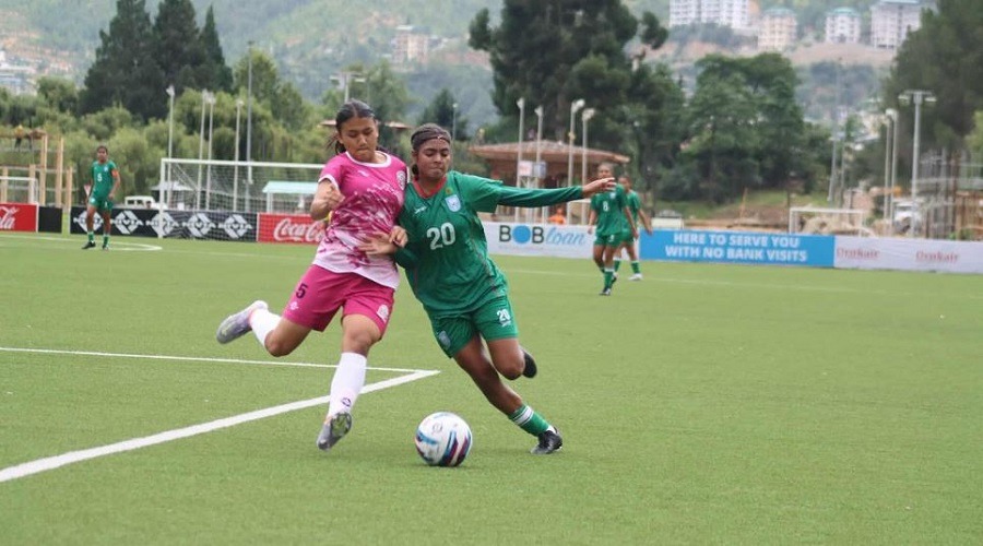 ভুটানের কাছে পয়েন্ট হারিয়ে দোদুল্যমান বাংলাদেশের শিরোপার স্বপ্ন