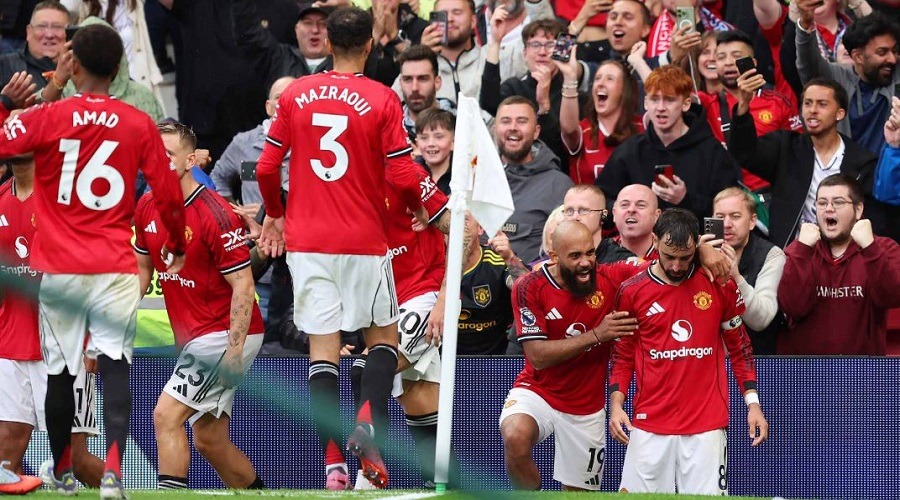 ব্রুনো ফার্নান্দেজের পেনাল্টিতে জয় পেলো ম্যানইউ