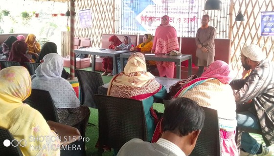 ধামইরহাটে আন্তর্জাতিক নারী নির্যাতন প্রতিরোধ পক্ষ উপলক্ষে র‌্যালী ও সভা