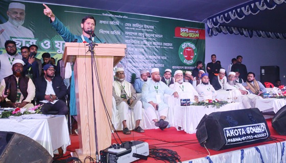 বাংলাদেশে কোন সন্ত্রাস, চাঁদাবাজ, দুর্নীতি ও লুটপাটের রাজনীতি করতে দেওয়া হবেনা