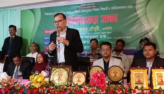 চাঁদপুর শাহরাস্তি সরকারি ও উঘারিয়া উচ্চ বিদ্যালয়ের শিক্ষার্থীদের সাথে সভা