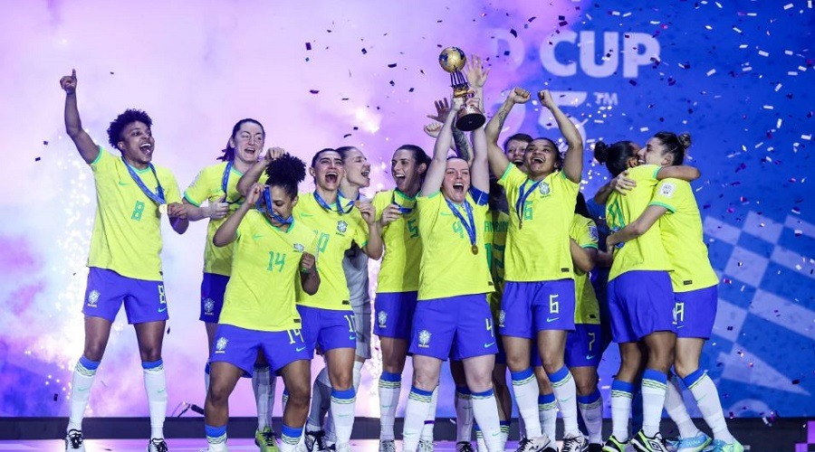 ফুটসালে পর্তুগালকে হারিয়ে প্রথম বিশ্বকাপ ব্রাজিলের