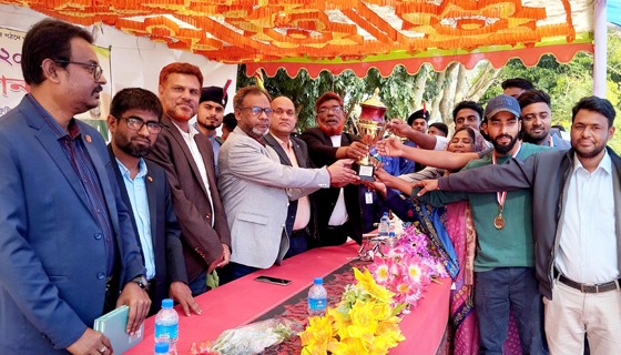 ভেড়ামারায় বার্ষিক ক্রীড়া ও সাংস্কৃতিক প্রতিযোগিতার পুরস্কার বিতরণ
