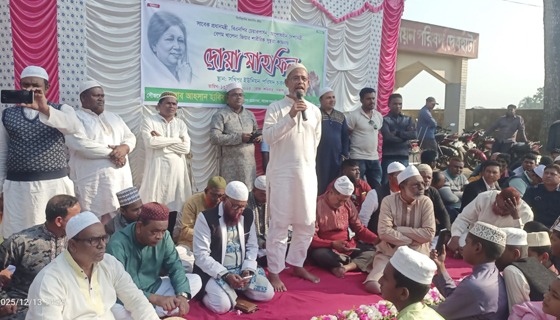 দেবহাটায় বেগম খালেদা জিয়ার সুস্থতা কামনায় দোয়ানুষ্টান