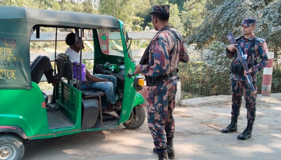 দিনাজপুরের সকল সীমান্ত জুড়ে রেড অ্যালার্ট জারি