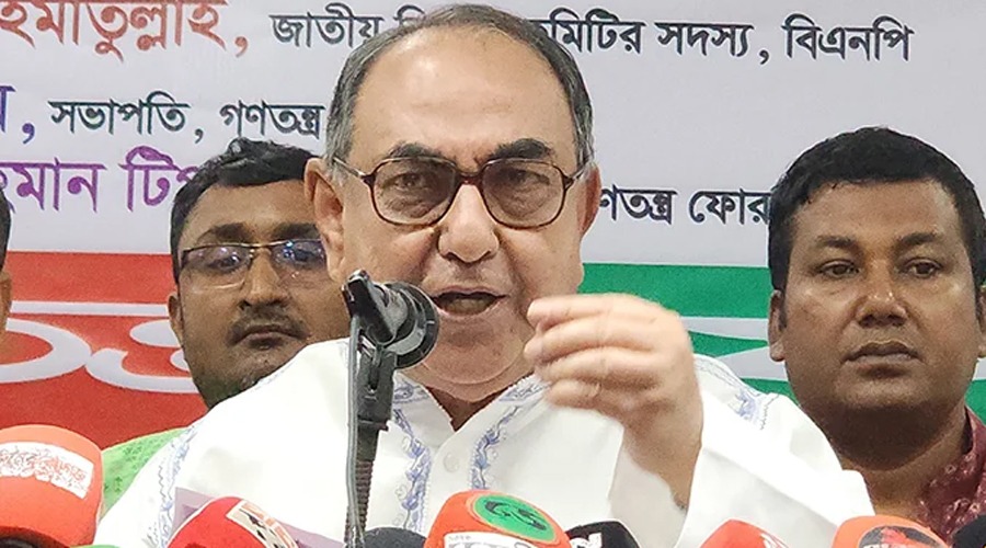 হাদির ওপর হামলা সার্বভৌমত্বের ওপরে—এগুলো প্রতিরোধ করতে হবে: মির্জা আব্বাস