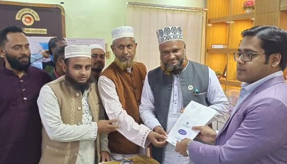 মনোনয়ন ফরম তুলেছেন জামায়াতের প্রার্থী ইসমাঈল হোসেন সোহেল