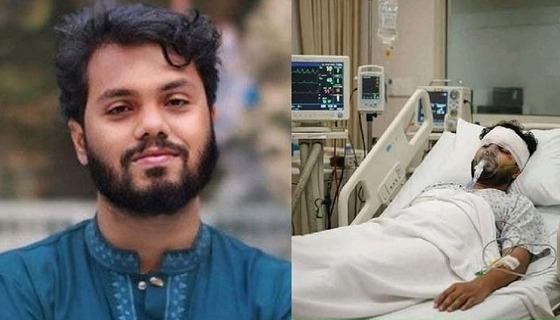 হাদির শারীরিক অবস্থা নিয়ে সুখবর দিয়েছেন বড় ভাই ওমর ফারুক