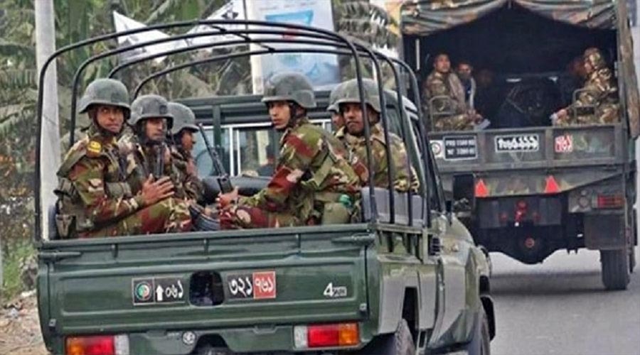 নির্বাচনে নিরাপত্তা বলয়, পাঁচ দিন মাঠে আইনশৃঙ্খলা বাহিনী