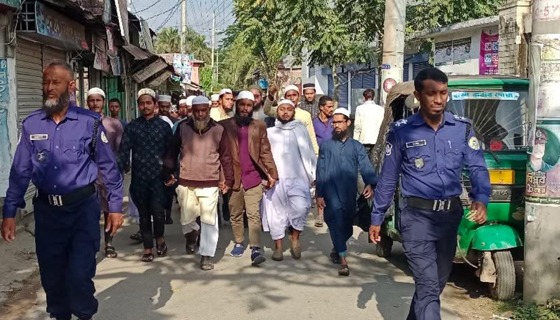 ওসমান হাদিকে হত্যার প্রতিবাদে কাউখালীতে বিক্ষোভ মিছিল