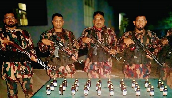 মহেশপুর সীমান্ত থেকে ভারতীয় মাদক উদ্ধার