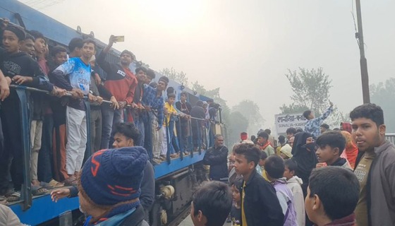 টাঙ্গাইলের সোনালিয়া-করটিয়া রেলস্টেশন উদ্বোধন