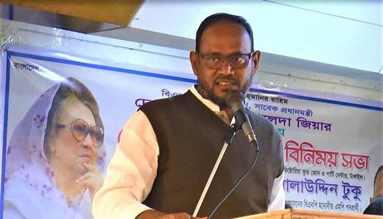 জনগনকে বৃদ্ধাঙ্গুলী দেখালে রাজনীতি হয়না : সুলতান সালাউদ্দিন টুকু