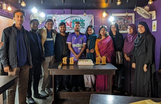 বর্ণাঢ্য আয়োজনে স্বেচ্ছাসেবী সংগঠন ‘দশমিক’-এর ষষ্ঠ প্রতিষ্ঠাবার্ষিকী উদযাপন