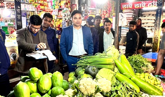 ত্রিশালে ভ্রাম্যমান আদালতের অভিযানে জরিমানা
