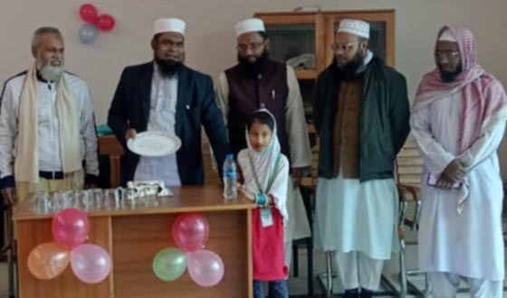 সদরে প্রাক প্রাথমিক শিশু শিক্ষার্থীদের কোর্স সমাপনী  উপলক্ষে পুরস্কার বিতরণ