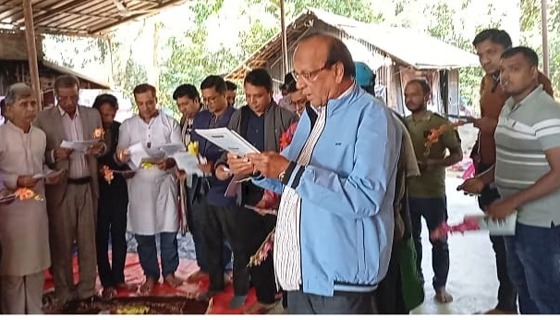 এনায়েতপুর ভজন কুঠির আশ্রম পরিচালনা পরিষদের অভিষেক
