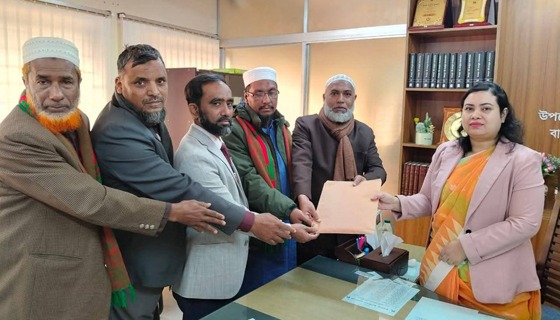 বরিশাল-৩ আসনে জামায়াত প্রার্থীর মনোনয়নপত্র সংগ্রহ