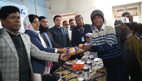 কাহারোলে সরকারি প্রাথমিক বিদ্যালয়ের ফিডিং কর্মসূচীর শুভ উদ্বোধন