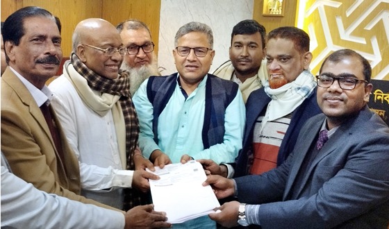 চরভদ্রাসনে মনোনয়ন দাখিল করলেন বিএনপি প্রার্থী শহিদুল