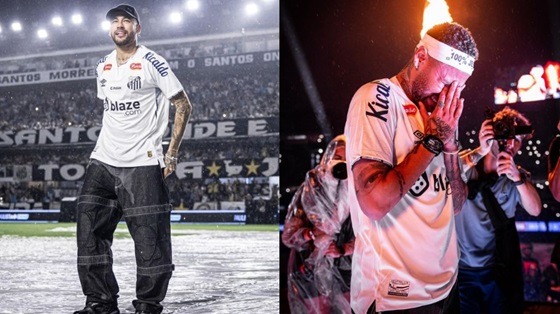 সান্তোসে নেইমারের আবেগঘন প্রত্যাবর্তন