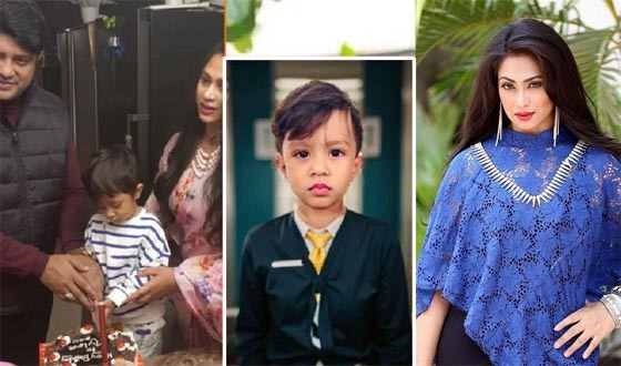 অবশেষে প্রকাশ্যে এলো চিত্রনায়িকা পপির স্বামী-সন্তানসহ ছবি