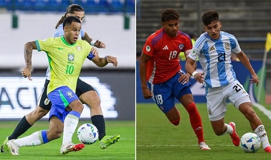 ব্রাজিল-আর্জেন্টিনার দুর্দান্ত জয়ে ফাইনাল পর্ব শুরু