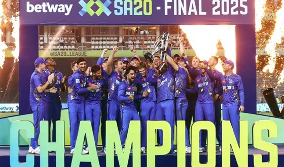 এসএ২০ লিগে প্রথম শিরোপা তুললো কেপটাউন