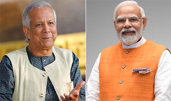 এপ্রিলে হতে পারে ইউনূস-মোদির বৈঠক