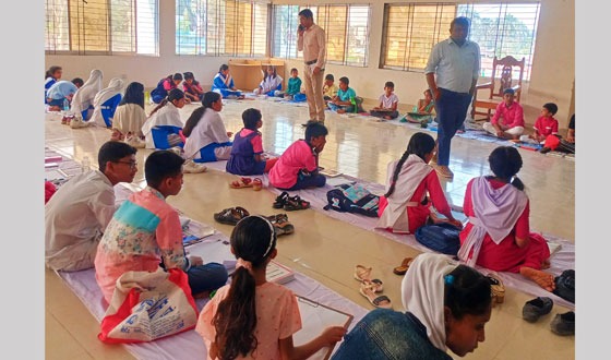 কাউখালীতে মাতৃভাষা দিবস উপলক্ষে চিত্রাংকন ও রচনা প্রতিযোগিতা