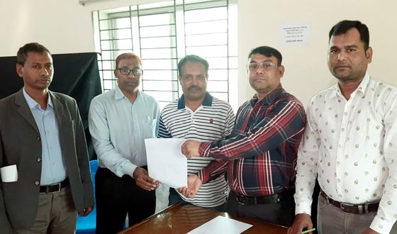 বাবুগঞ্জে বিআরডিবি নির্বাচনে সমবায় সমিতির চেয়ারম্যান নির্বাচিত