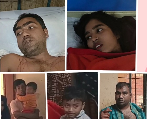 সেনবাগের বর যাত্রীর ওপর হামলা শিশু সহ আহত ৮