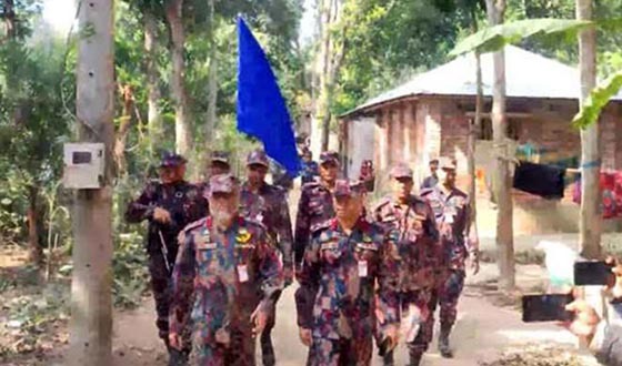 মহেশপুর নদীর ৫ কি.মি উদ্ধার করলো বিজিবি