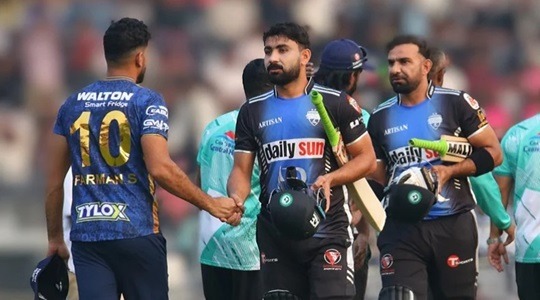 ঢাকার সাথে সহজ জয় পেলো রংপুর