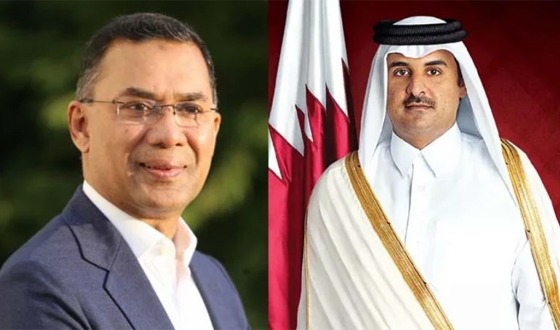 কাতারের আমিরকে কৃতজ্ঞতা জানালেন তারেক রহমান