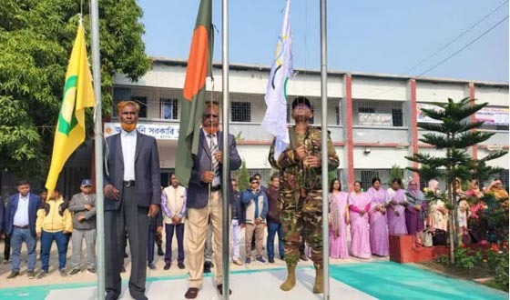 আশাশুনি সরকারি কলেজে বার্ষিক ক্রীড়া প্রতিযোগিতা
