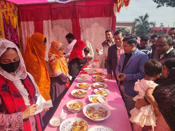 দেবহাটায় তারুন্যের ভাবনা পিঠা উৎসবে ইউএনও