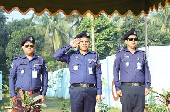 চাঁদপুর জেলা পুলিশের মাস্টার প্যারেড অনুষ্ঠিত