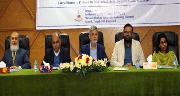 ভাসানী বিশ্ববিদ্যালয়ে আইকিউএসির আয়োজনে শিক্ষকদের কর্মশালা