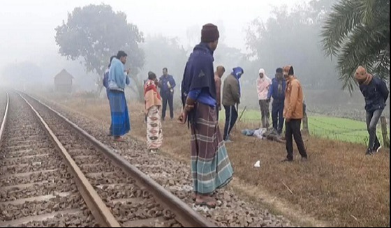 হিলিতে ট্রেন থেকে পড়ে অজ্ঞাত ব্যক্তির মৃতু