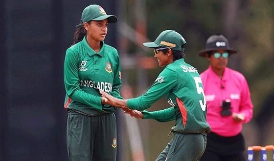 বিশ্বকাপের সুপার সিক্সে উঠলো ছোট বাঘিনীরা