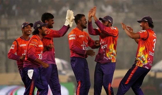 দুর্বল দল নিয়েও রাজশাহী দলের দুর্দান্ত জয়