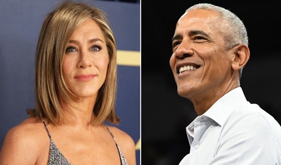 জেনিফার অ্যানিস্টনের সাথে ওবামার প্রেমের গুঞ্জন!